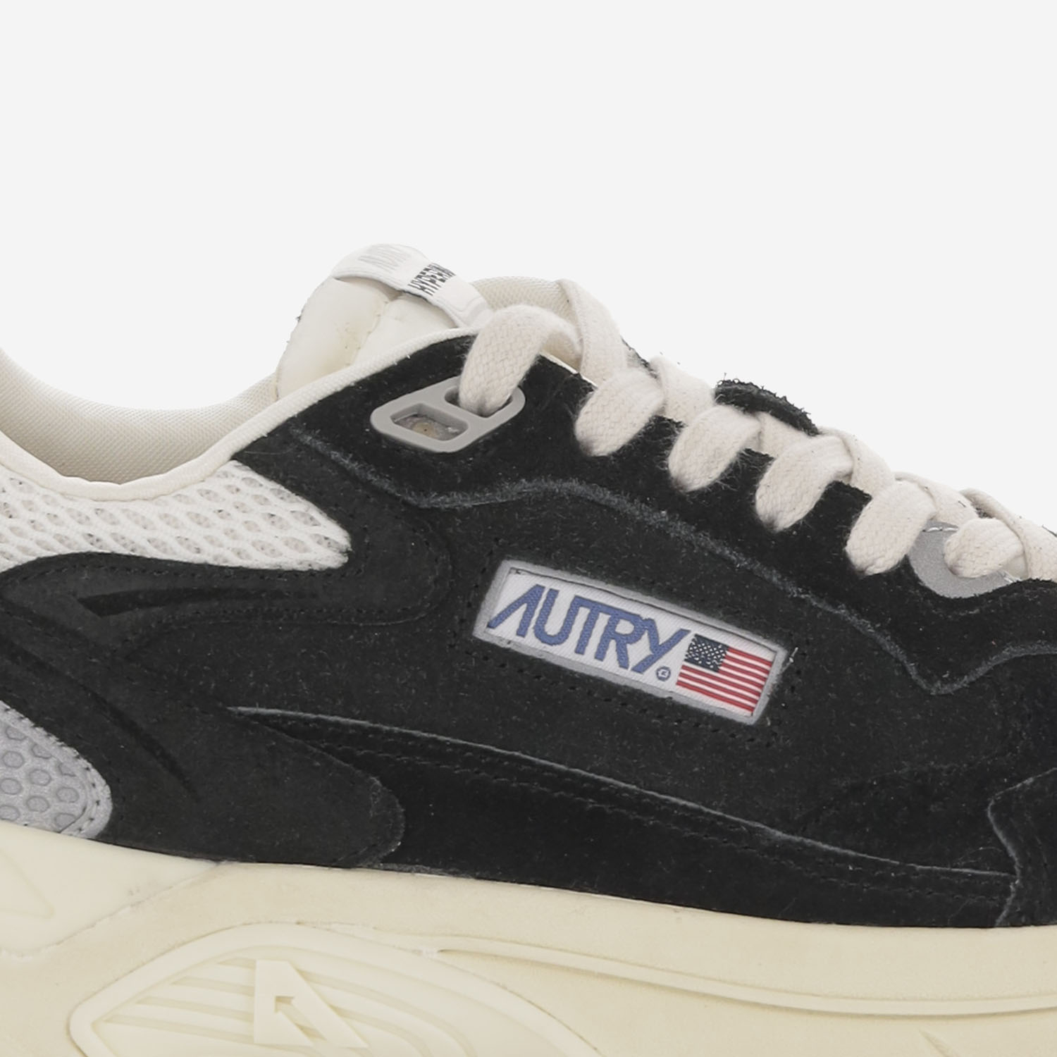 [AUTRY] Sneakers FW26 HYLMUM23SUEDEMESHBLACKSILV