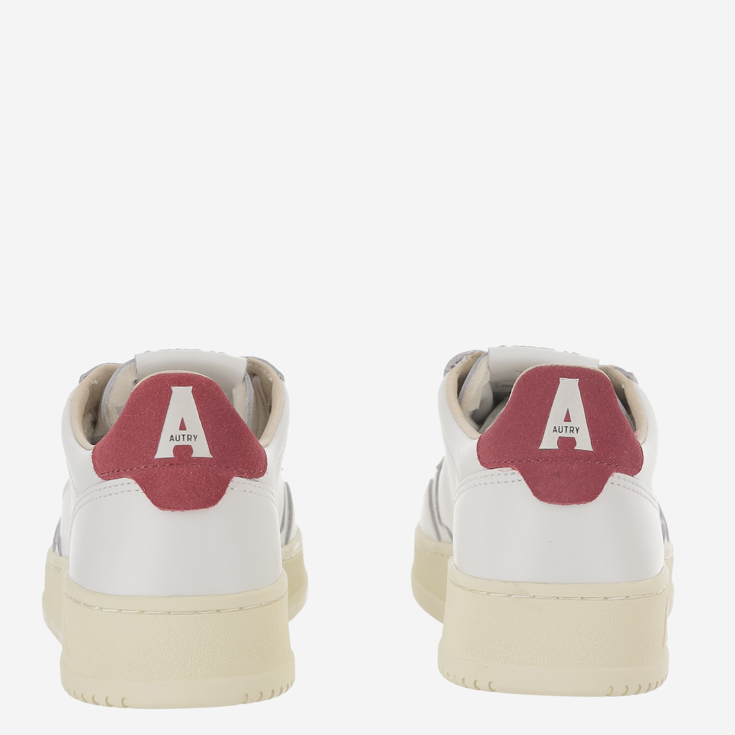 [AUTRY] Sneakers FW26 AULWBJ01LEASUELOGOWHTDEEPCLARET