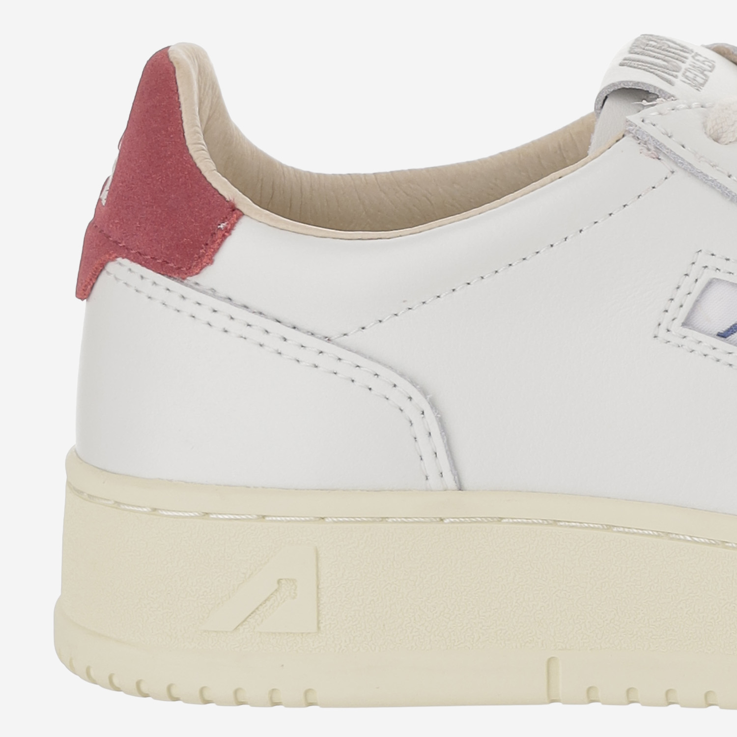 [AUTRY] Sneakers FW26 AULWBJ01LEASUELOGOWHTDEEPCLARET
