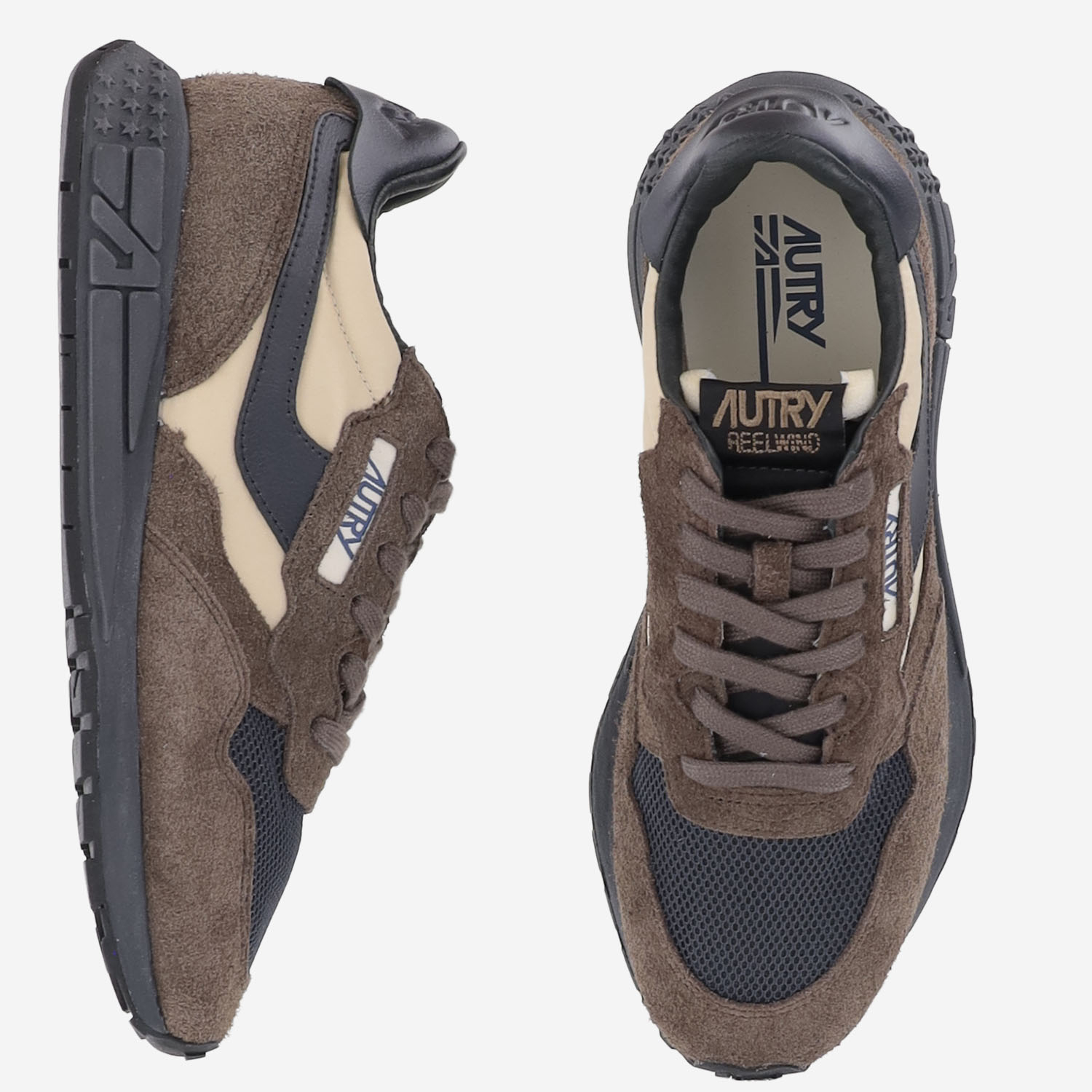[AUTRY] Sneakers FW26 WWLMBY06NYLCOLSOLBARKPEBB