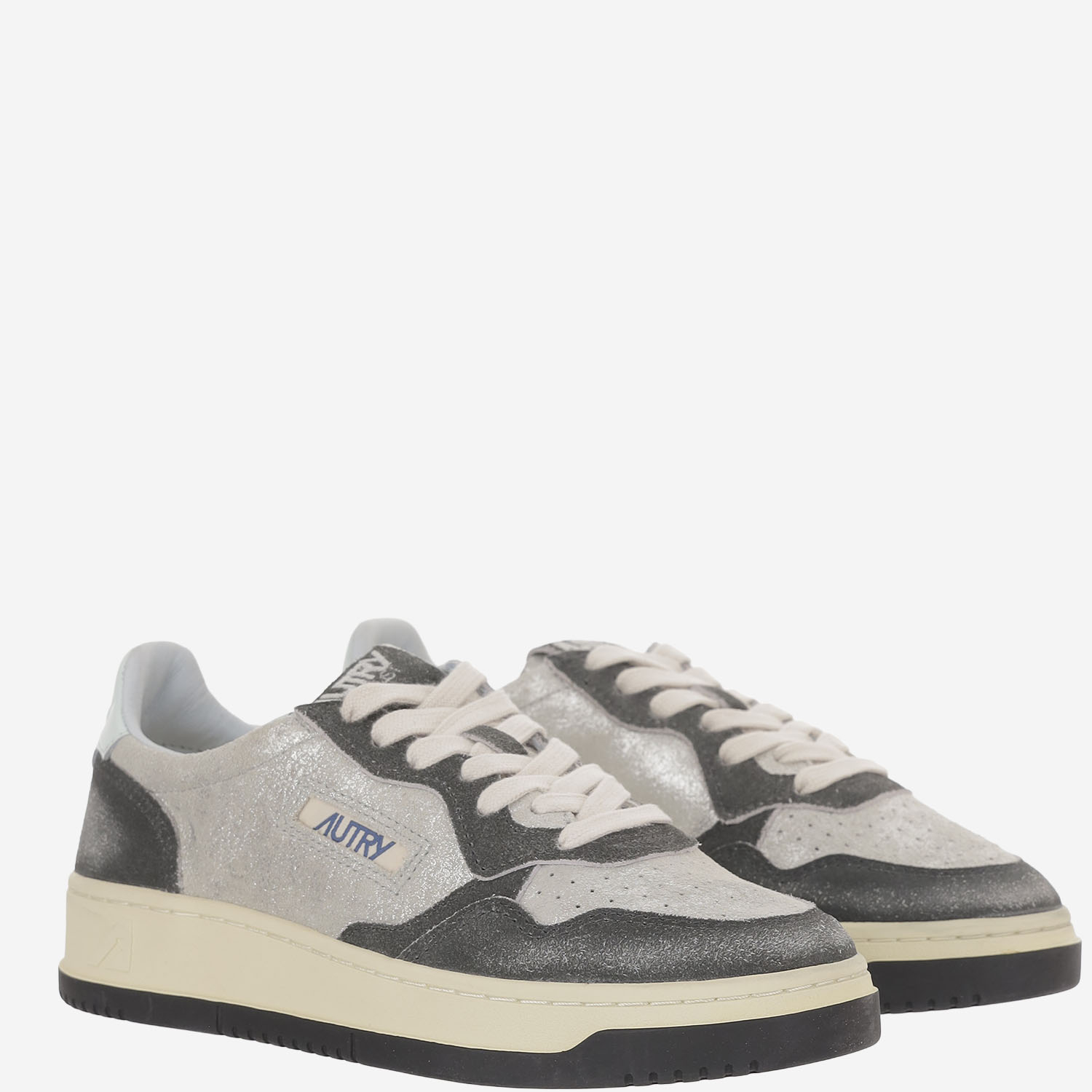 [AUTRY] Sneakers FW26 AULWYB04LAMLEASUESILVBLK