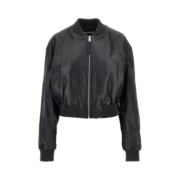 [Arma] Leather Jacket FW26 010L26605102.BLACK-BLACK