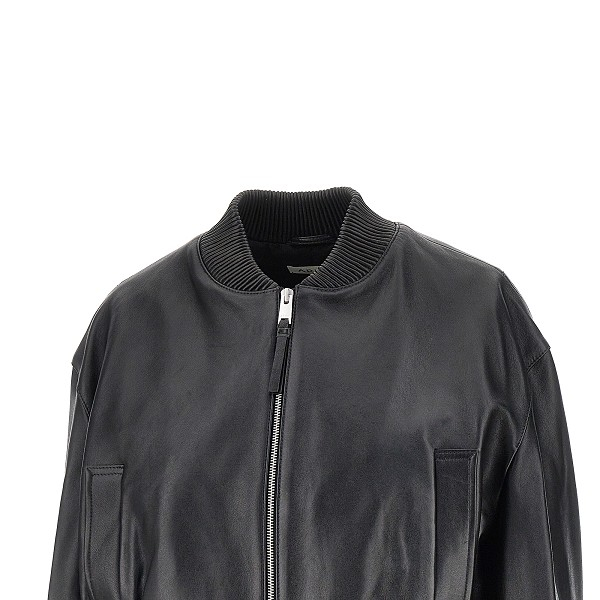 [Arma] Leather Jacket FW26 010L26605102.BLACK-BLACK