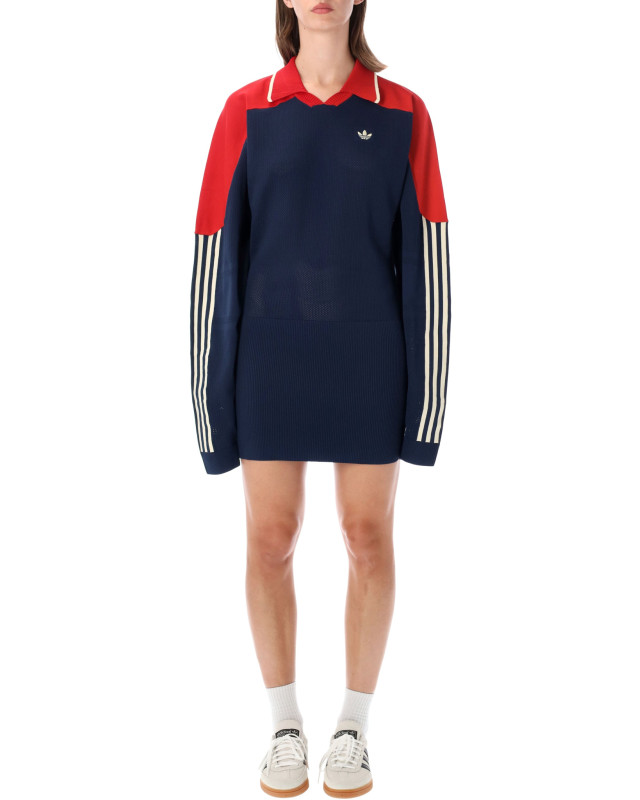 [ADIDAS ORIGINALS] Long sleeve dress FW26 KR9599NIN DIG/WA