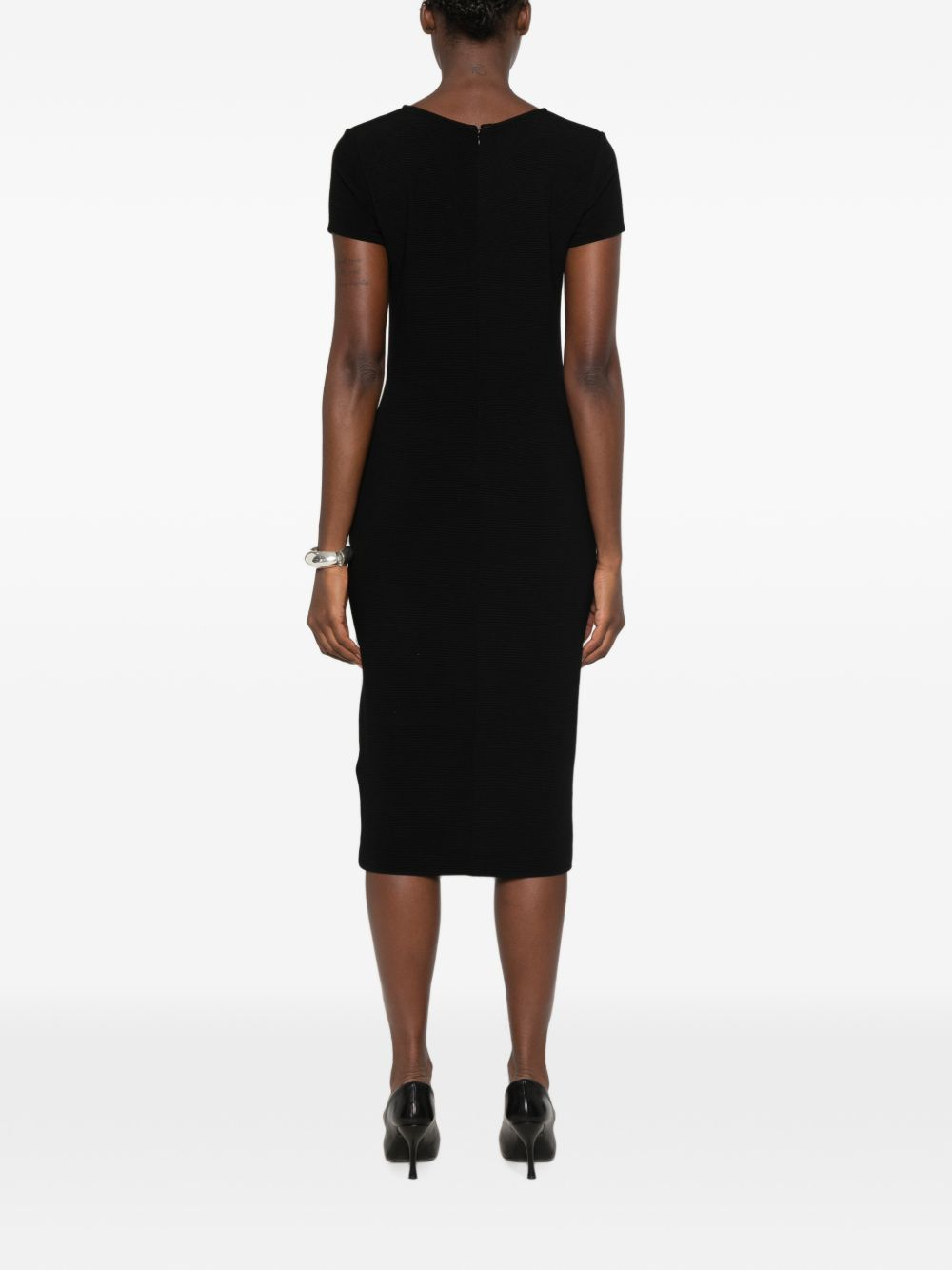 [Emporio Armani] Short sleeve dress FW26 EW004706AF25834UC001