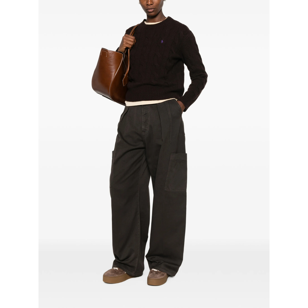 [Ralph Lauren] Knitwear FW26 211A91216017  BROWN