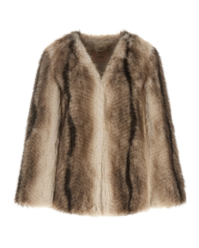 [Twin Set] Fur Jacket FW26 262TP224213812