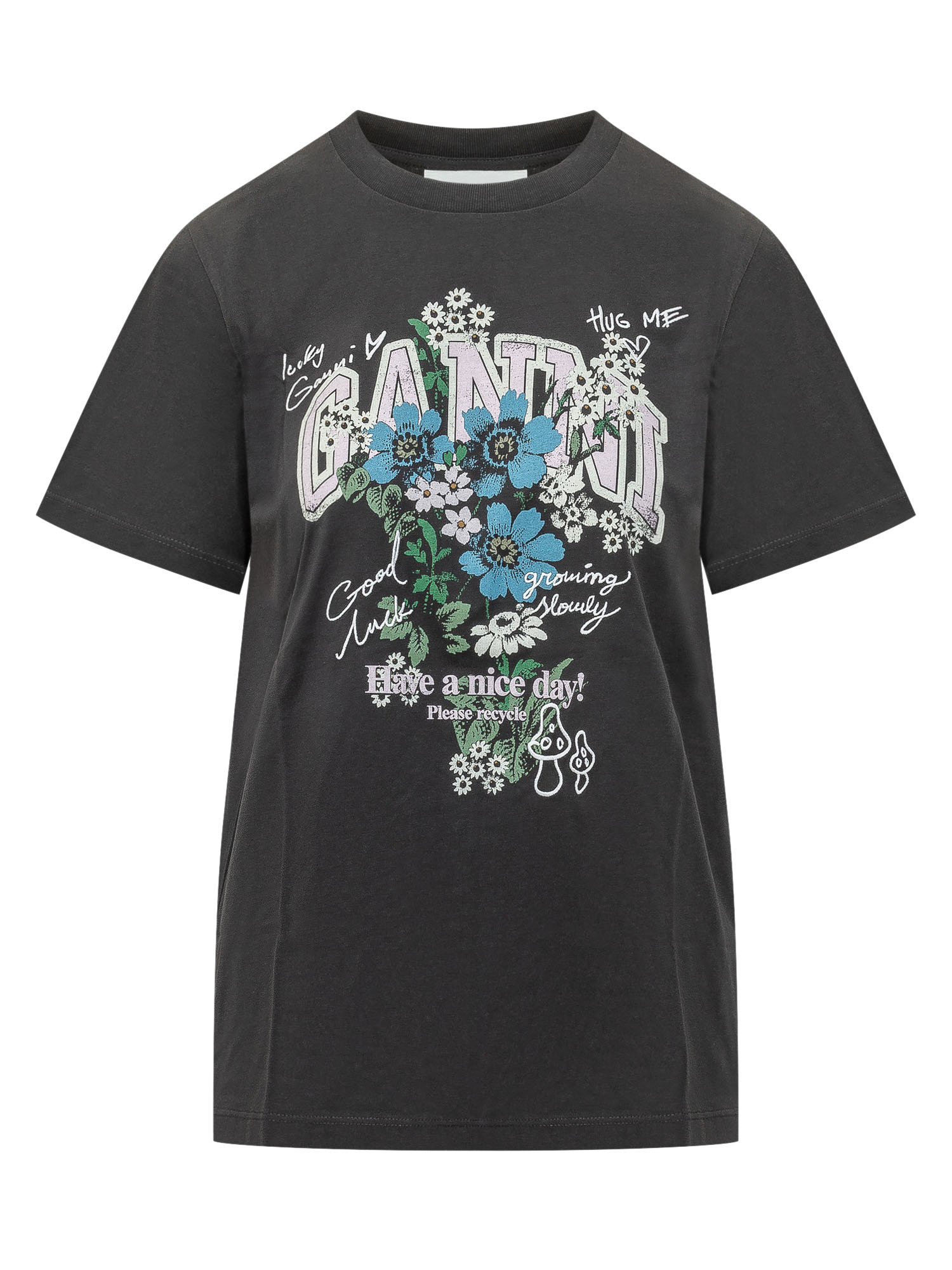 [GANNI] T-shirts Short Sleeve FW26 A1050331 252