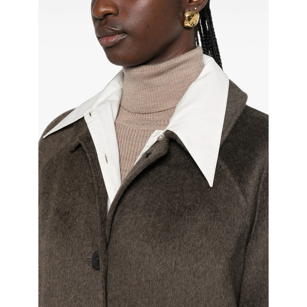 [The Dynamis Studio] Coat FW26 DS25F26 BOSTON MOCHA