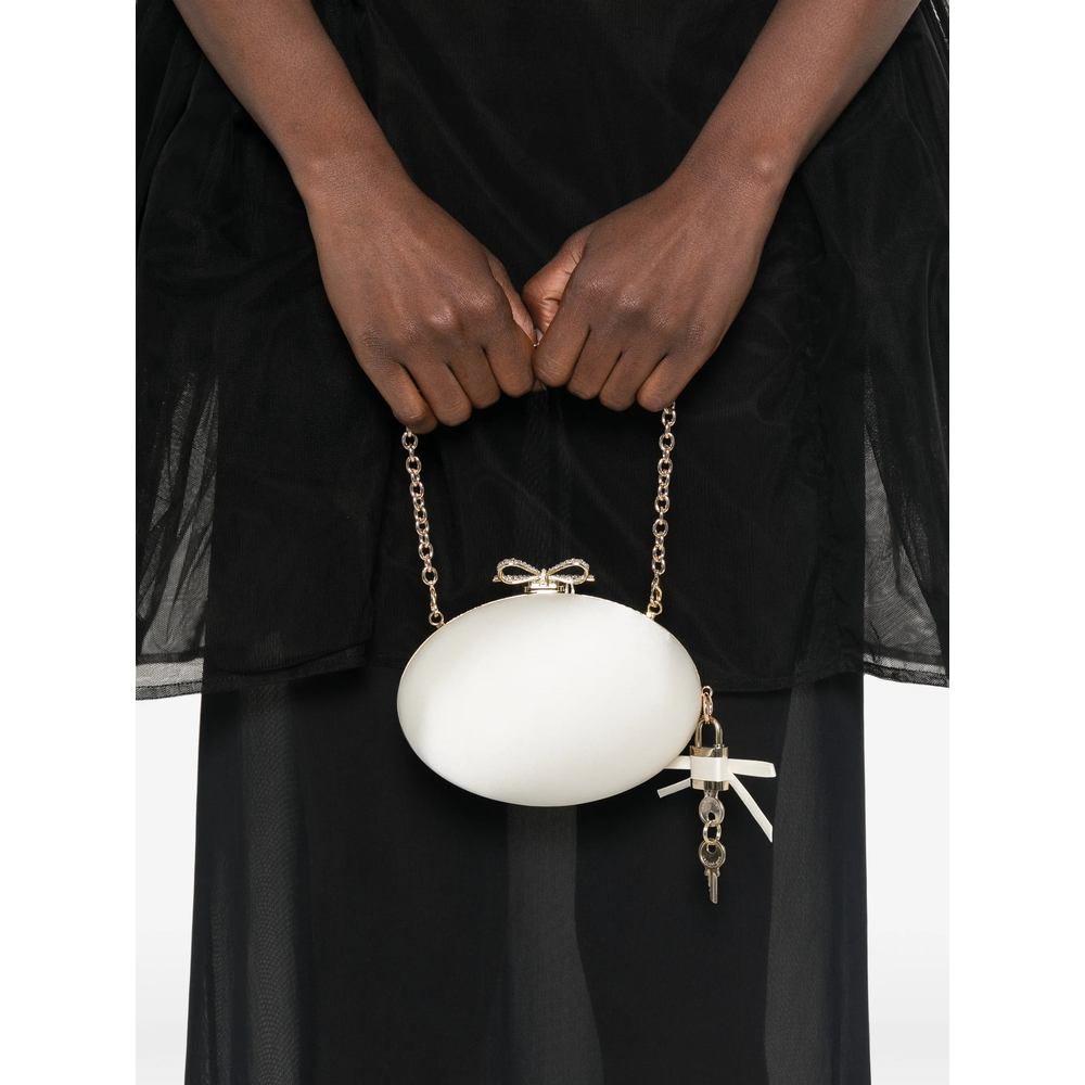 [Self-portrait] Clutch bag FW26 PF26-322B-C  CREAM
