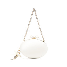 [Self-portrait] Clutch bag FW26 PF26-322B-C  CREAM