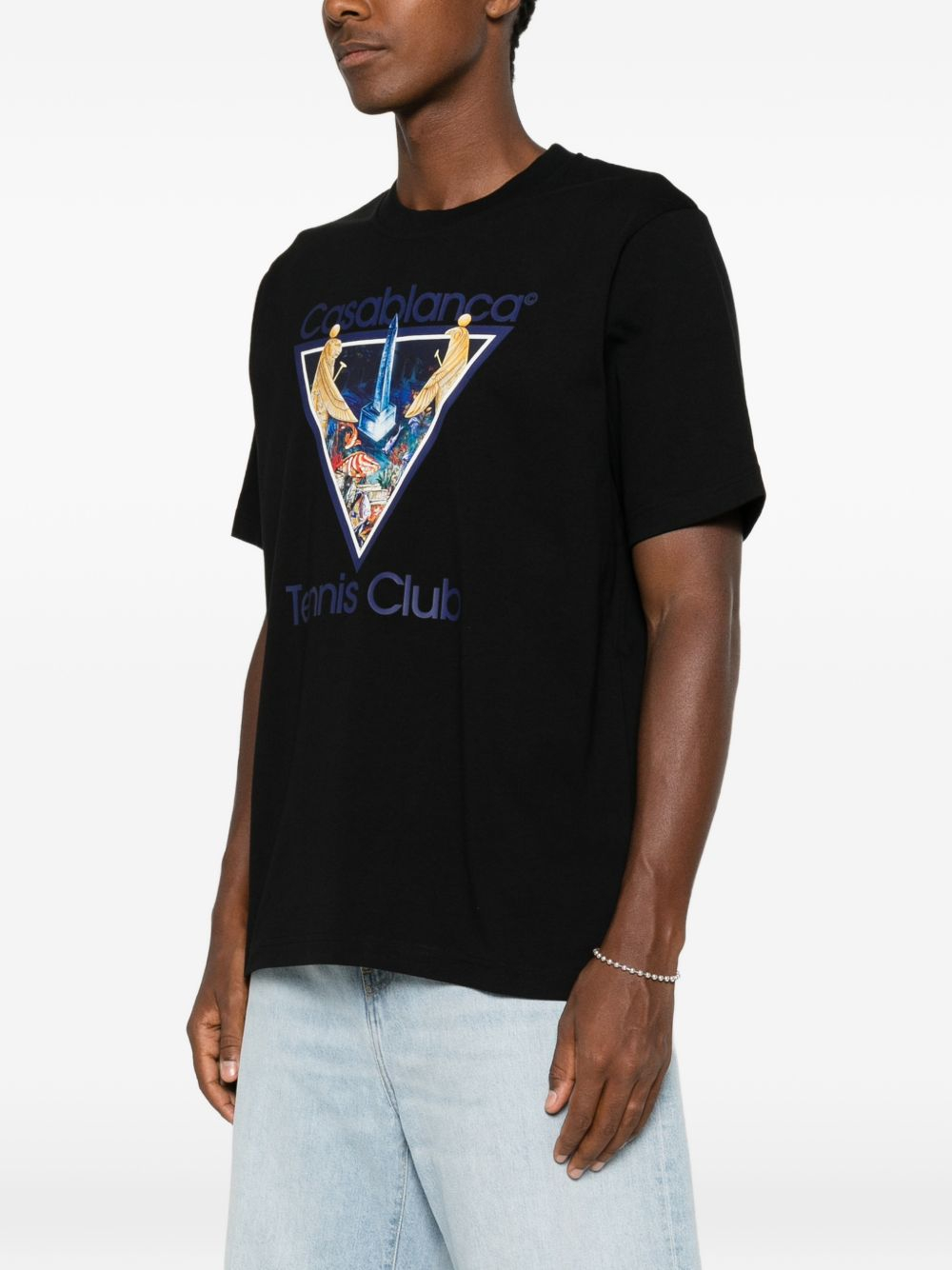 [Casablanca] T-shirts Short Sleeve FW26 MAW26JTS001 07