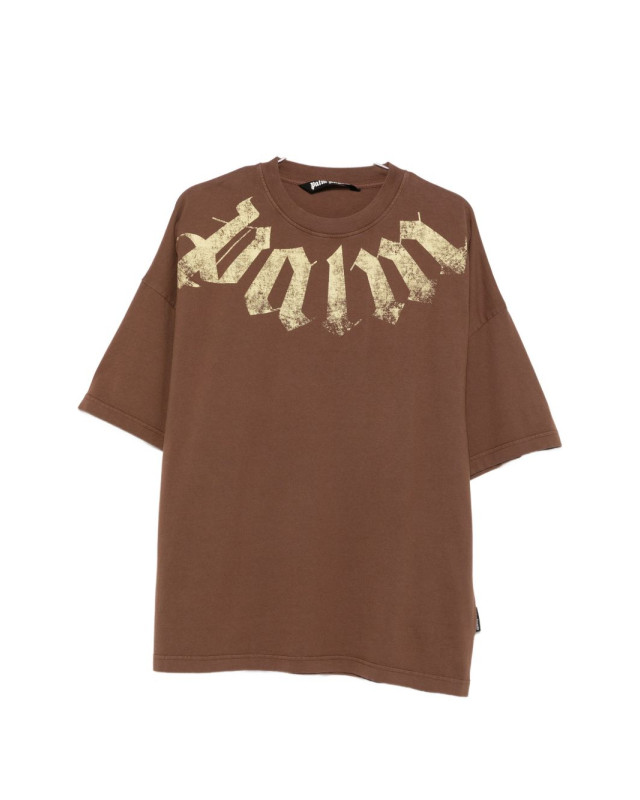[Palm Angels] T-shirts Short Sleeve FW26 PAMAA003JR001 6019