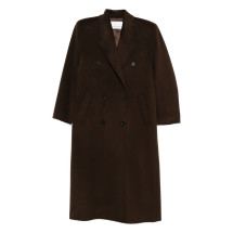 [THE FRANKIE SHOP] Coat FW26 COFS045562000DARKBROWN