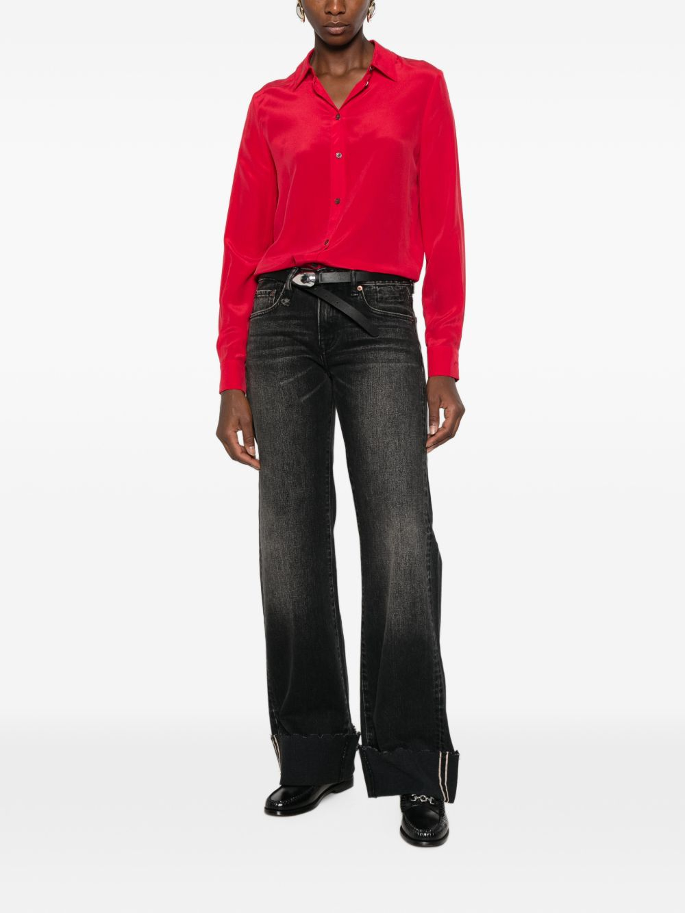 [PINKO] Shirts Long Sleeve FW26 105593 A3L1 CRACKERS R66