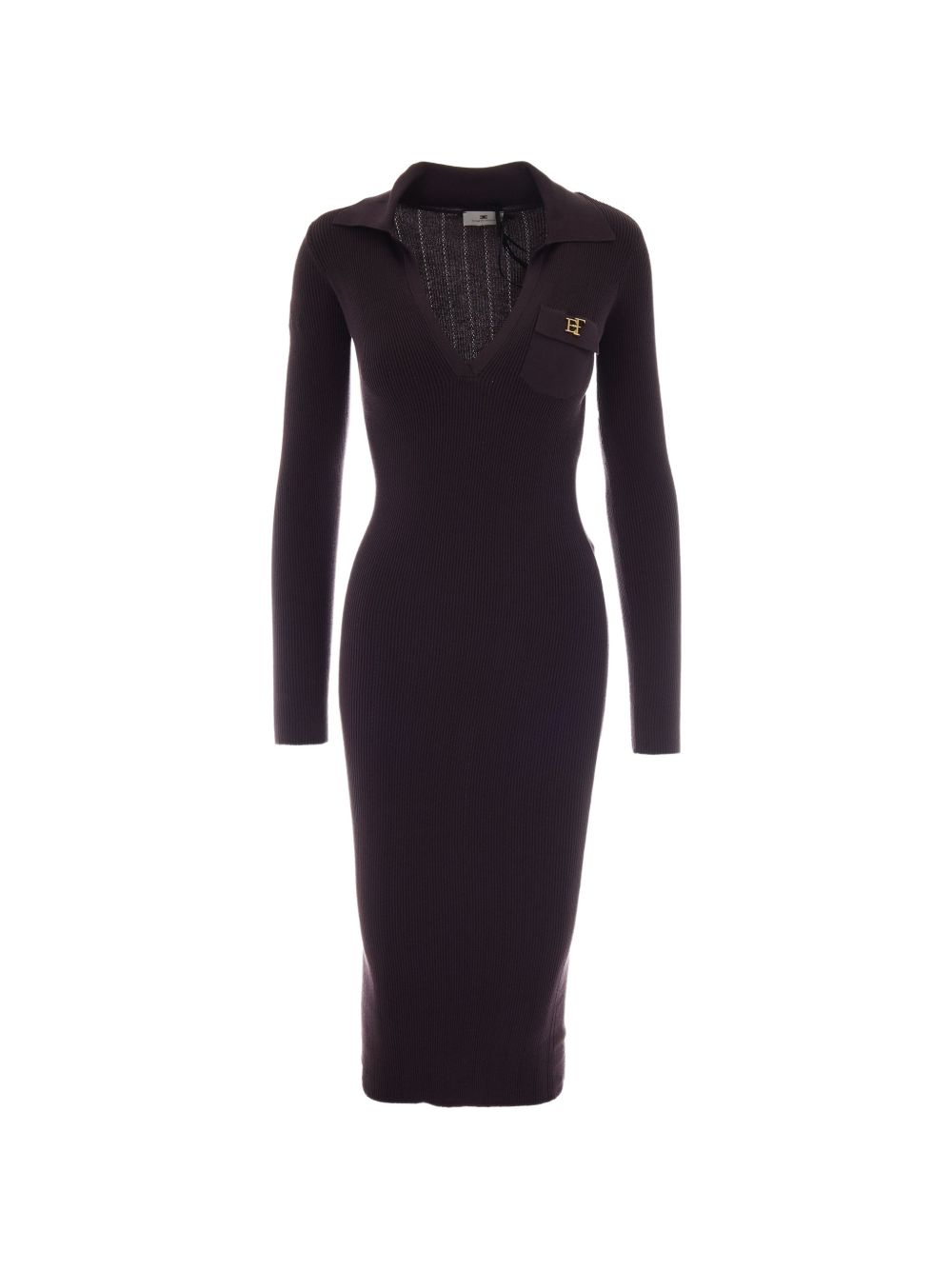 [ELISABETTA FRANCHI] Long sleeve dress FW26 AM08B66E2 EV9