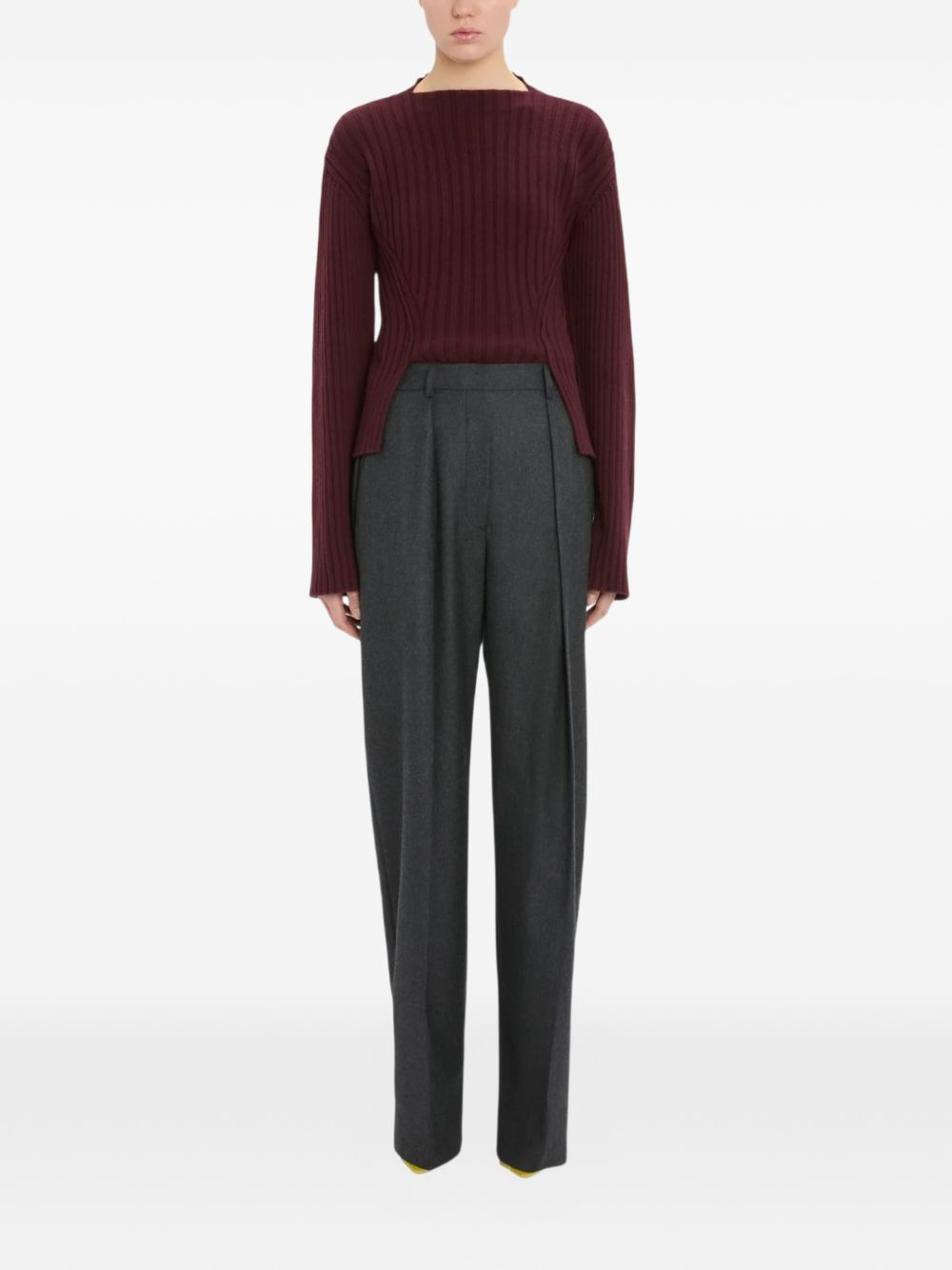 [VICTORIA BECKHAM] Trousers FW26 1226WTR002857Q 9891