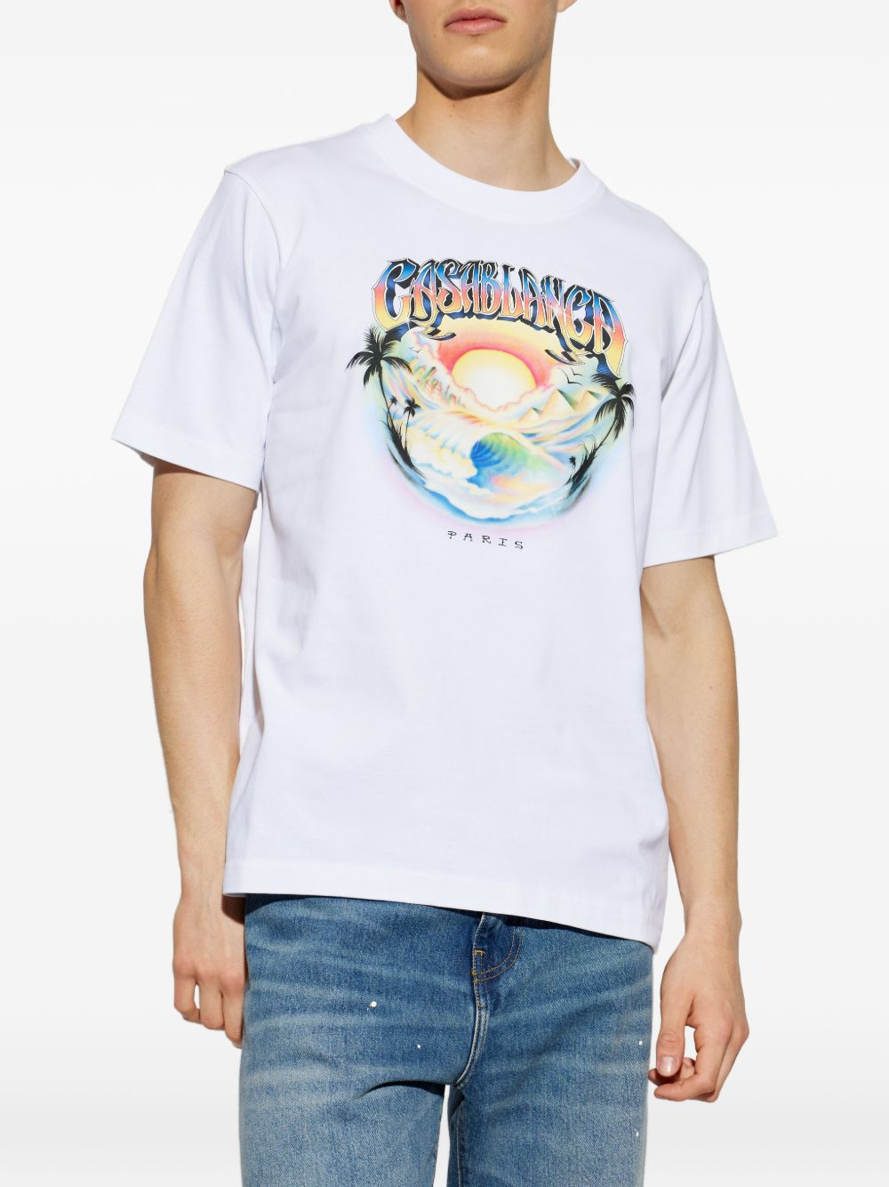 [Casablanca] T-shirts Short Sleeve FW26 MPF26JTS001 07