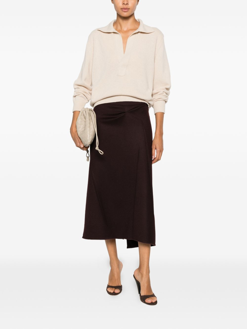 [VICTORIA BECKHAM] Long skirt FW26 1326WSK007362A 9887
