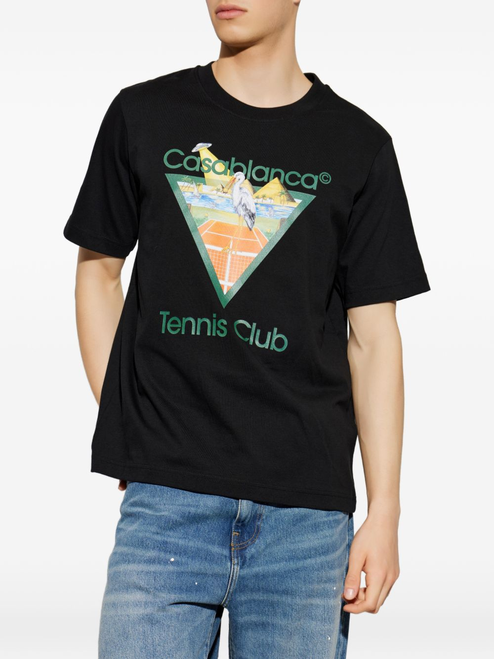 [Casablanca] T-shirts Short Sleeve FW26 MPF26JTS001 19
