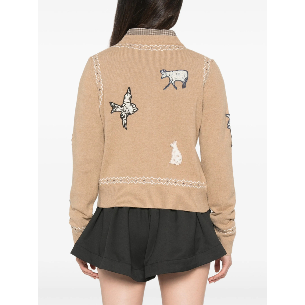 [Sea] Cardigan FW26 PF26-150  CAMEL