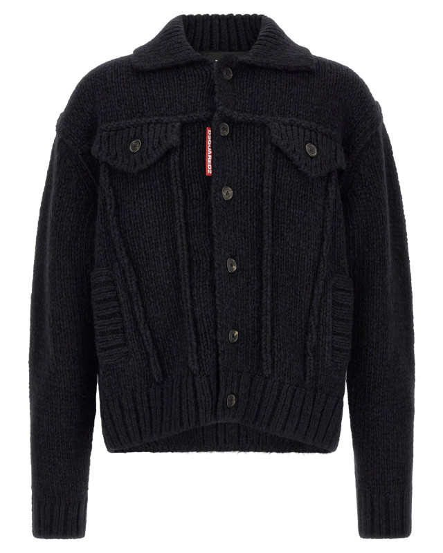[Dsquared2] Cardigan FW26 S74HA1638D13240477