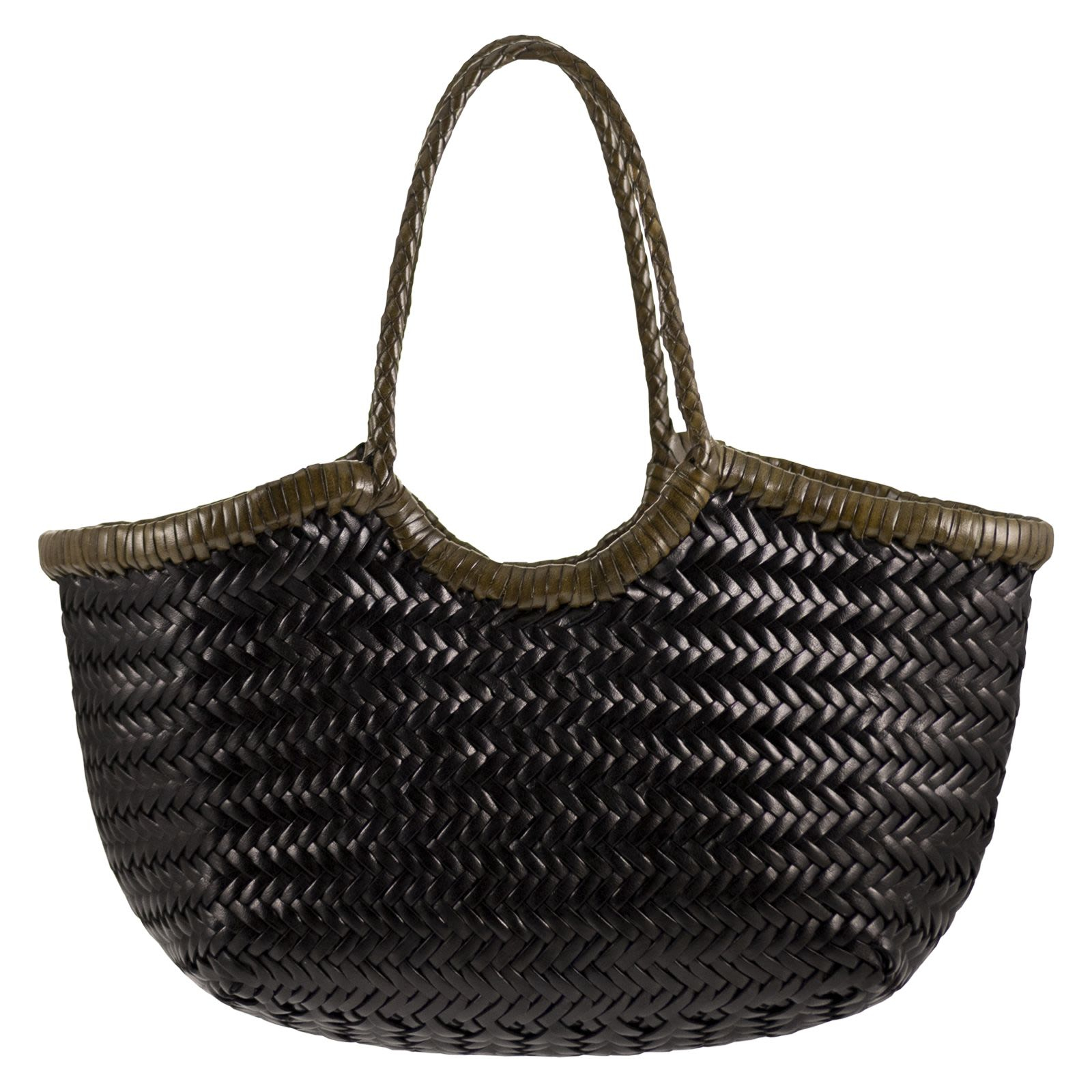 [Dragon] Tote bag CO 8829BI BLACK/KHAKI