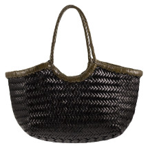 [Dragon] Tote bag CO 8829BI BLACK/KHAKI