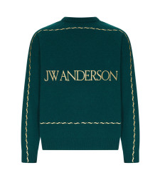 [J.W.Anderson] Knitwear FW26 KW1584YN0471555 PINE