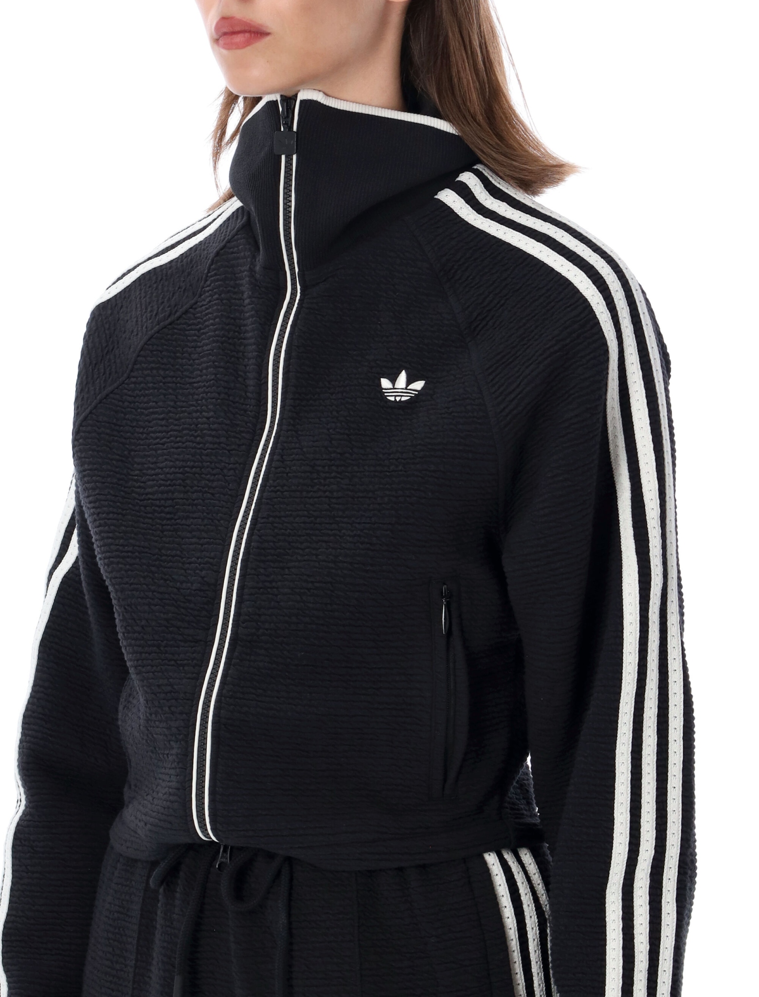 [ADIDAS ORIGINALS] Casual Jacket FW26 KQ5832BLACK/CLOW