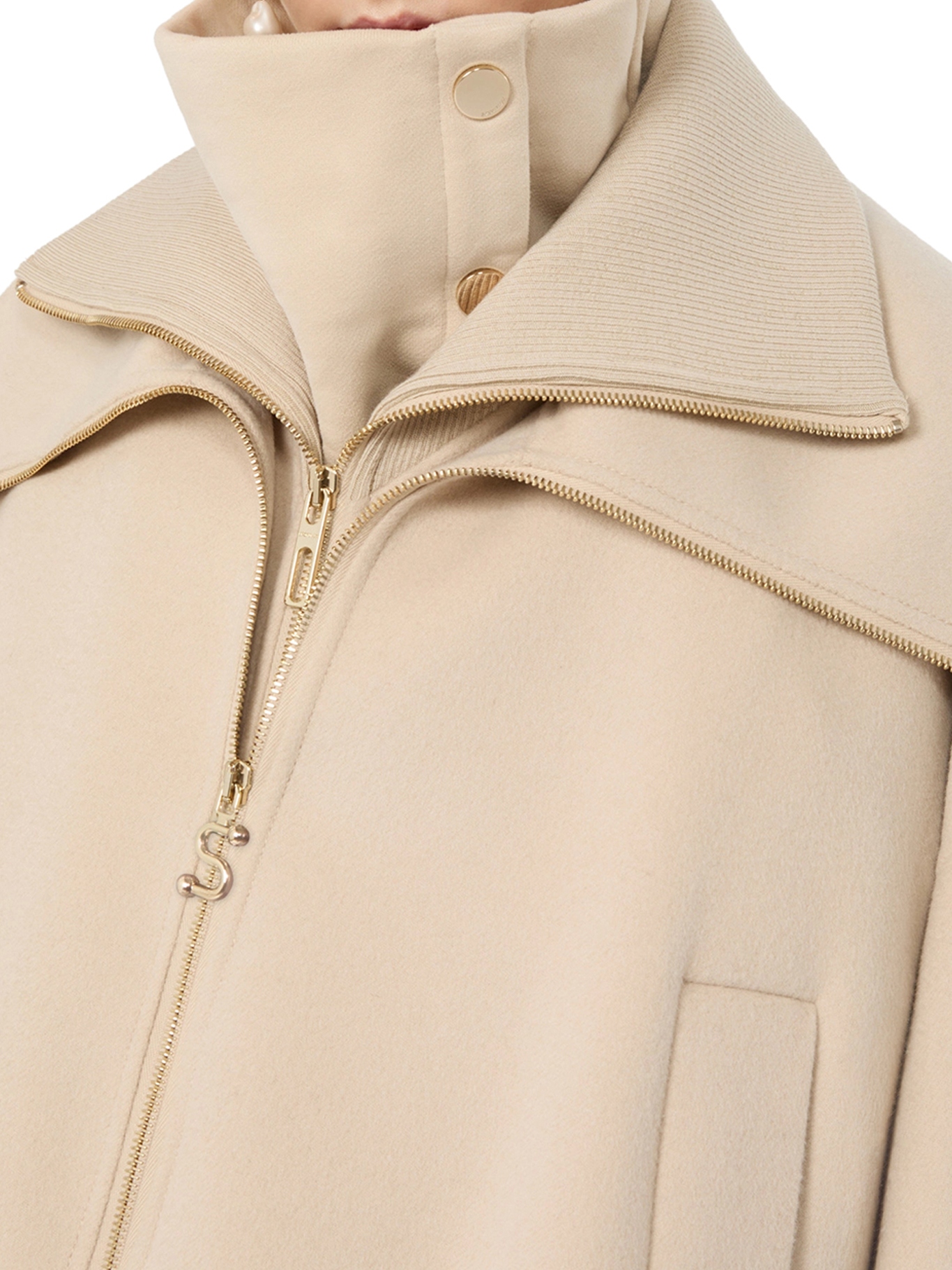 [SPORTMAX] Bomber jacket FW26 2622086012600037 CANAPA