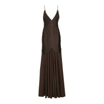 [Bless] Sleeveless dress FW26 NOSTALGIADARK BROWN