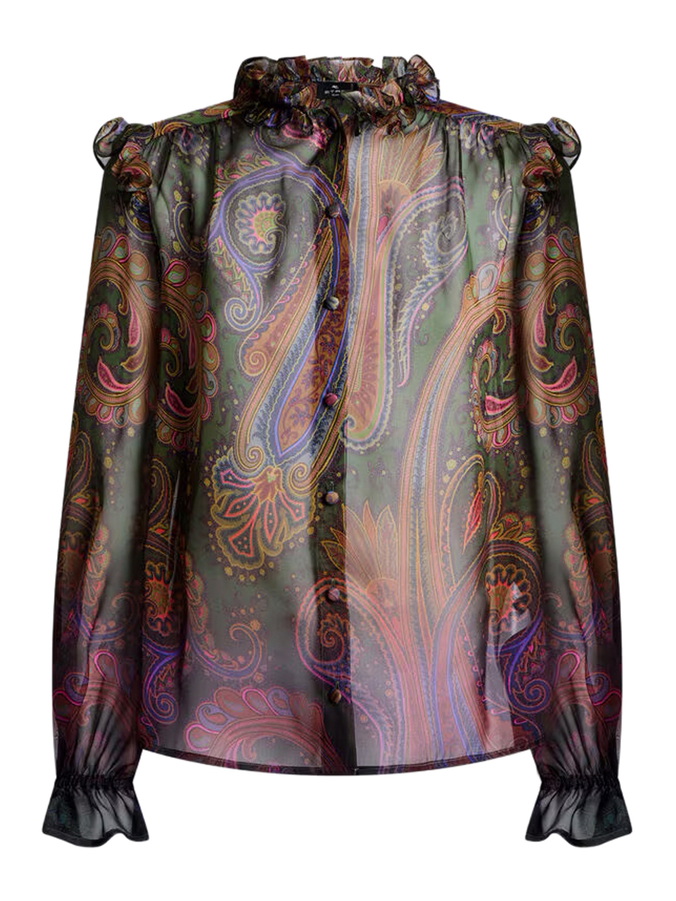 [Etro] Blouse FW26 WRIA007899SP12BX0893 GREEN