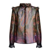 [Etro] Blouse FW26 WRIA007899SP12BX0893 GREEN
