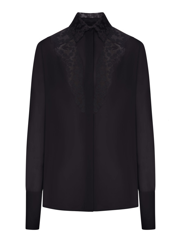 [Fendi] T-shirts Long Sleeve FW26 FS8381B1UKF0QA1 BLACK