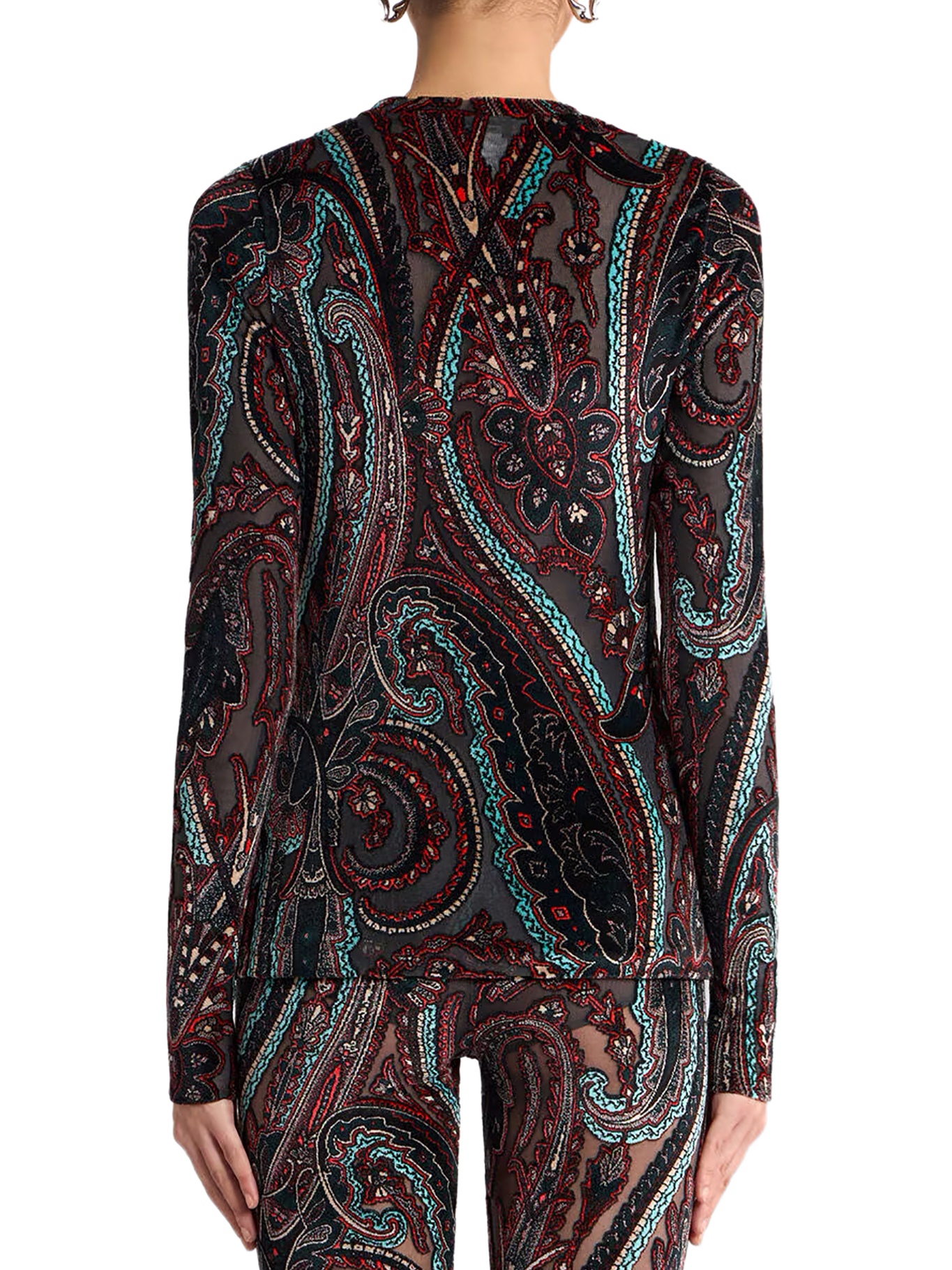 [Etro] T-shirts Long Sleeve FW26 WRJB003999JJD1AS9830 MULTI
