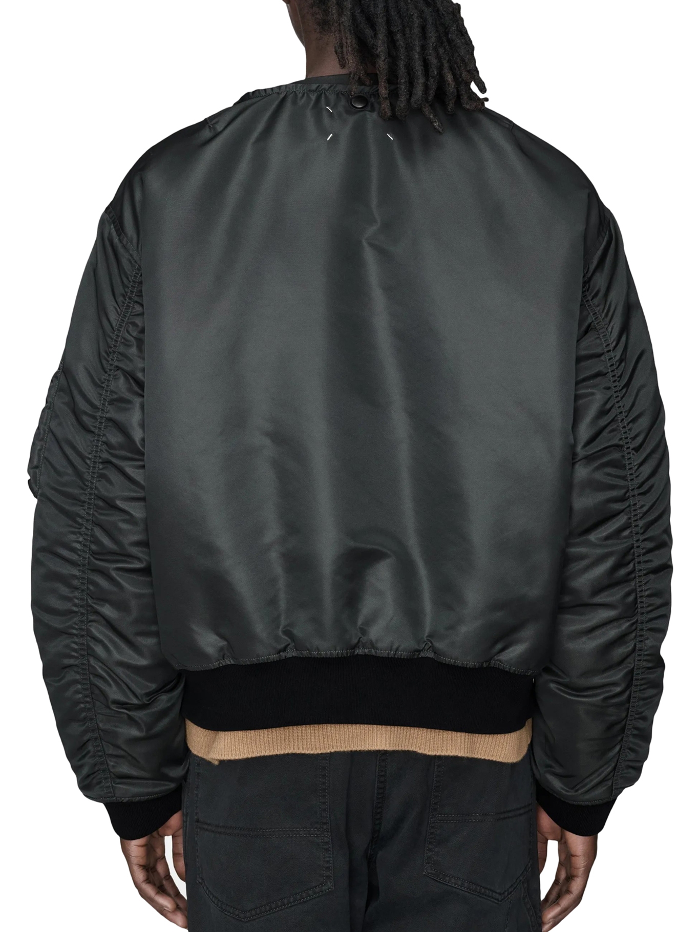 [Maison Margiela] Bomber Jacket FW26 S50AM0662M35923860 DARK GREY