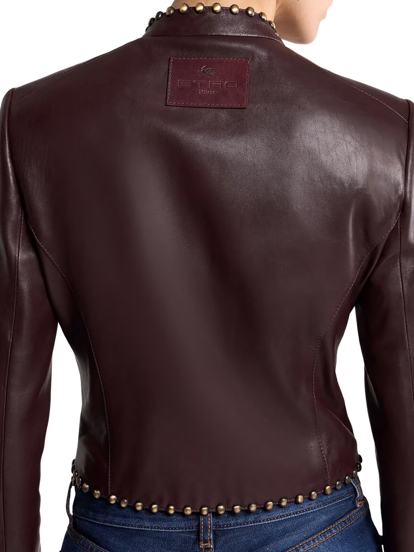 [Etro] Leather Jacket FW26 WROA0036AP126R0369 MULTI