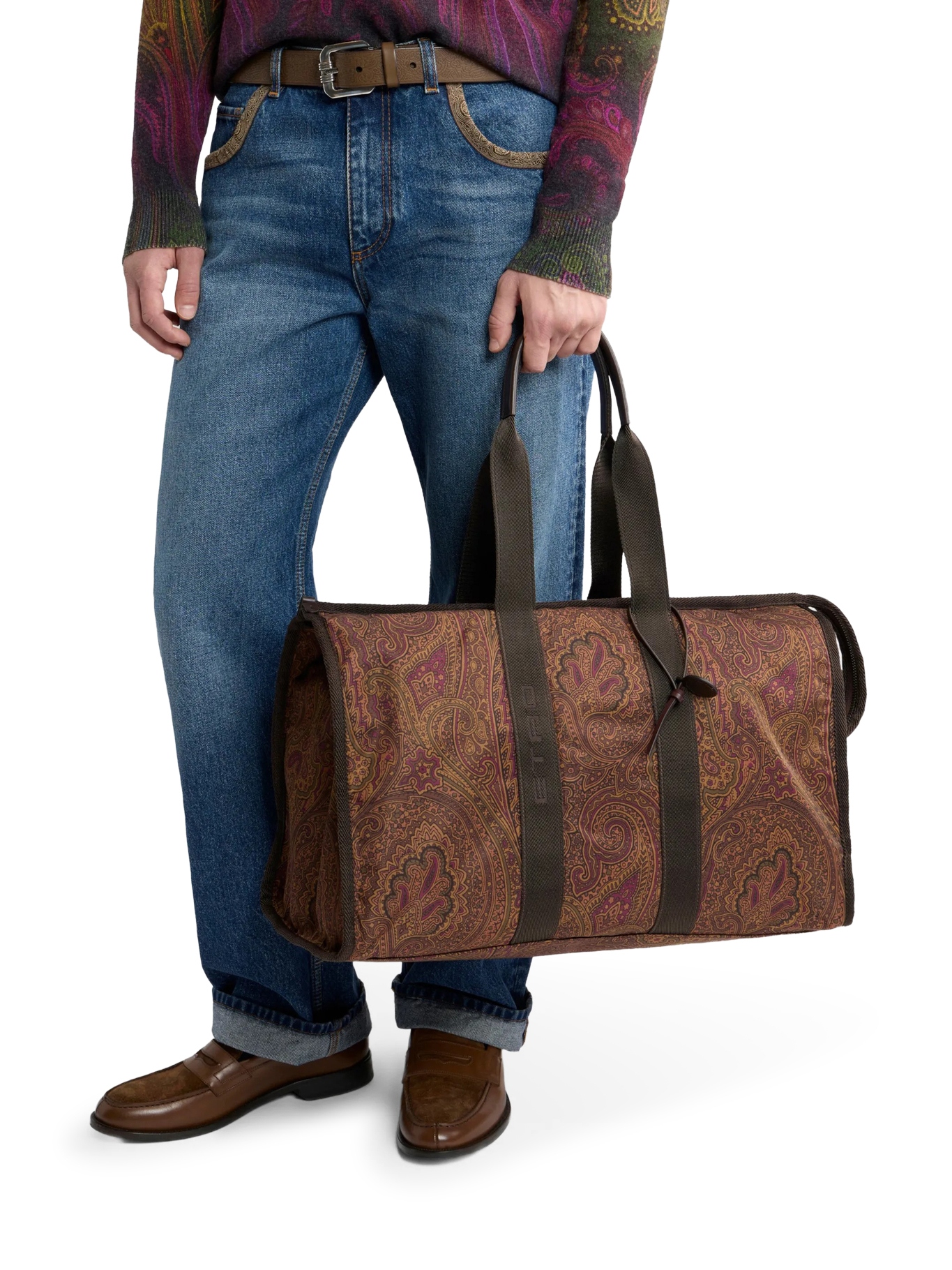 [Etro] Tote bag FW26 MP1L0001AK18VX0825 MORO