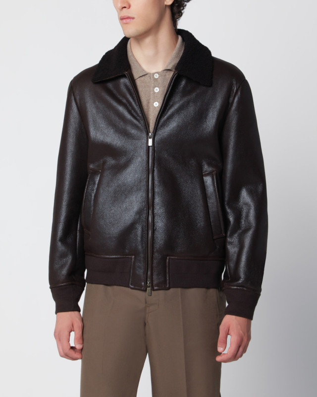 [SALVATORE SANTORO] Leather Jacket FW26 51694SUE