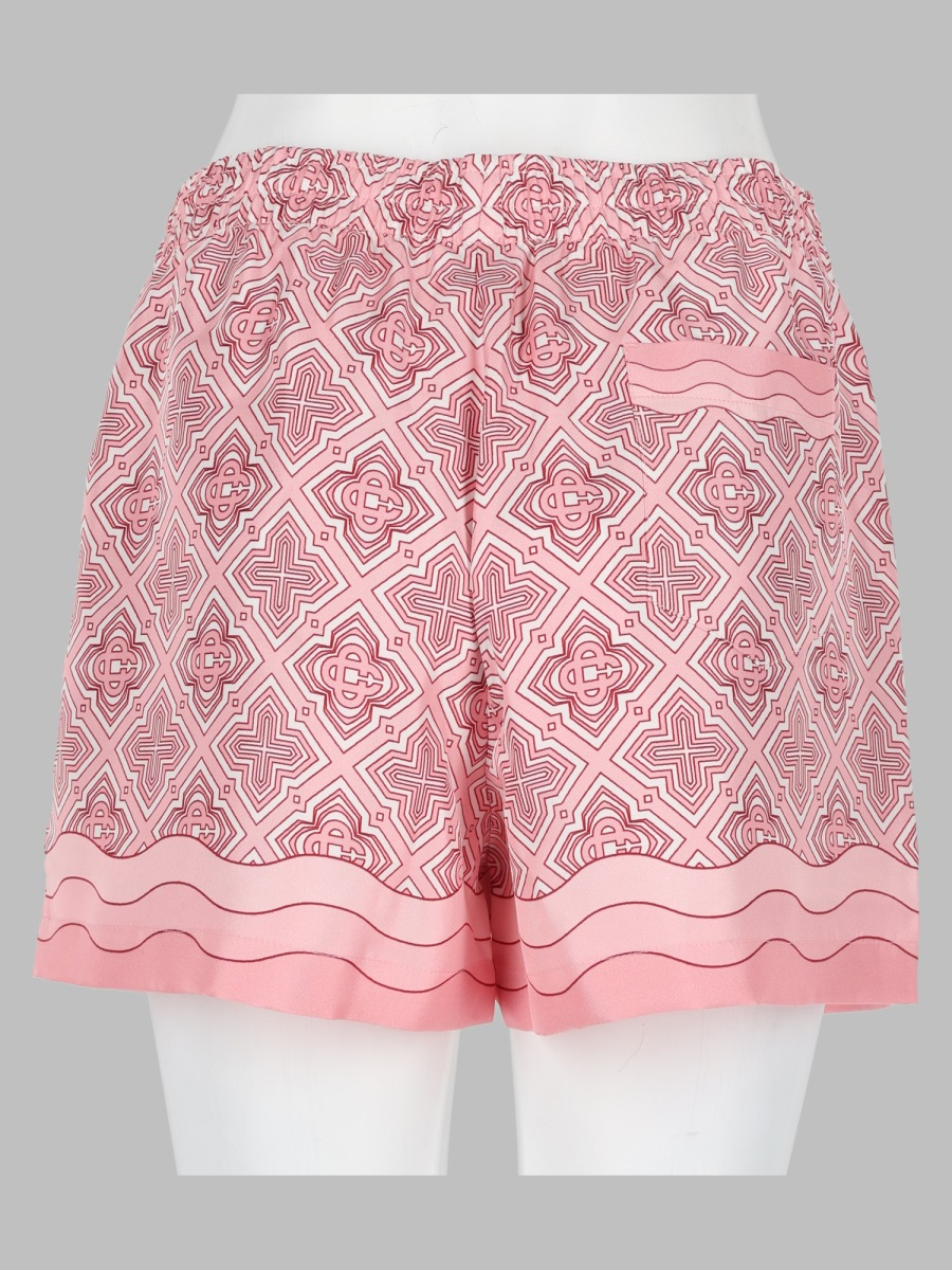 [Casablanca] Shorts FW26 W-AW26-TR-404_02RADIATINGMONOGRAMPINK