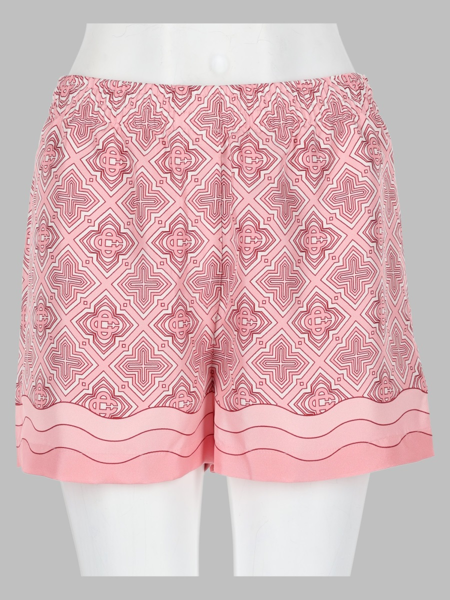 [Casablanca] Shorts FW26 W-AW26-TR-404_02RADIATINGMONOGRAMPINK