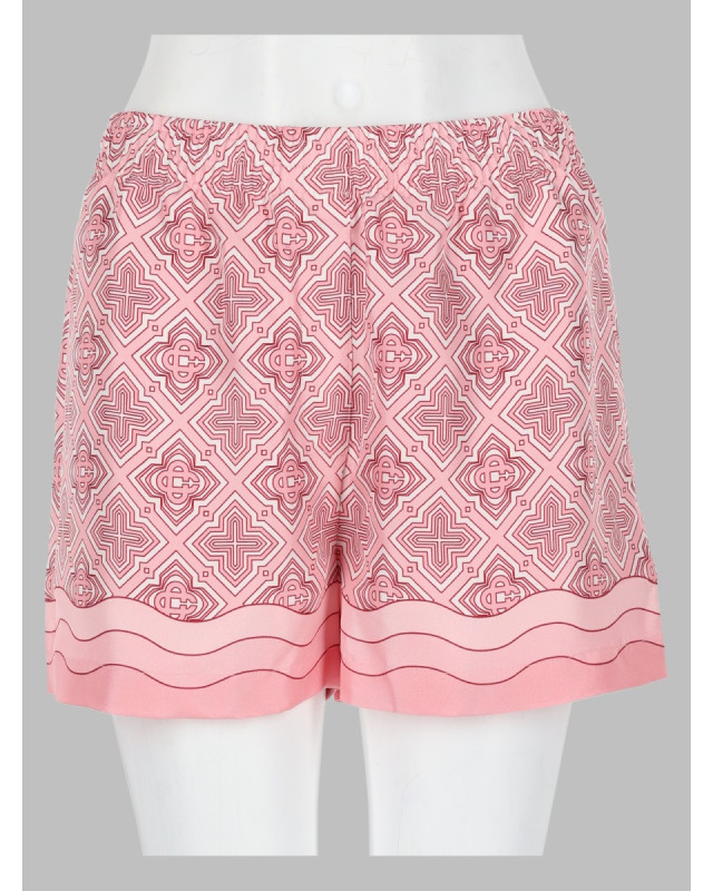 [Casablanca] Shorts FW26 W-AW26-TR-404_02RADIATINGMONOGRAMPINK