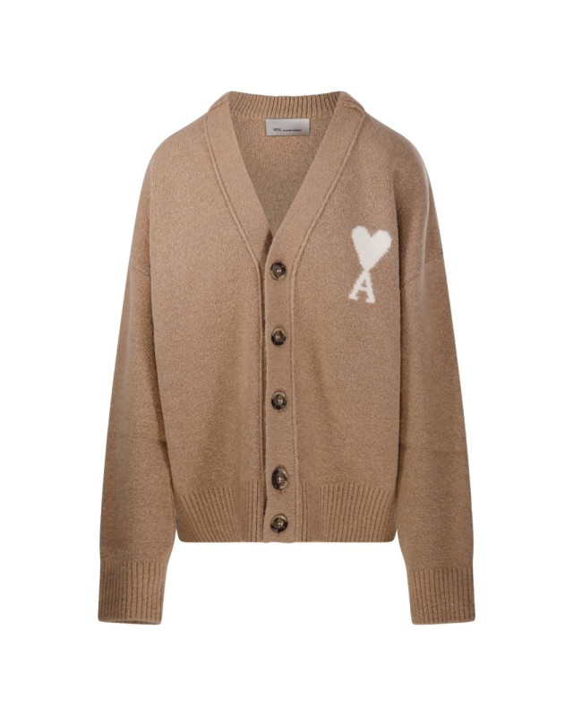 [Ami Paris] Cardigan FW26 UKC365KN0135A278