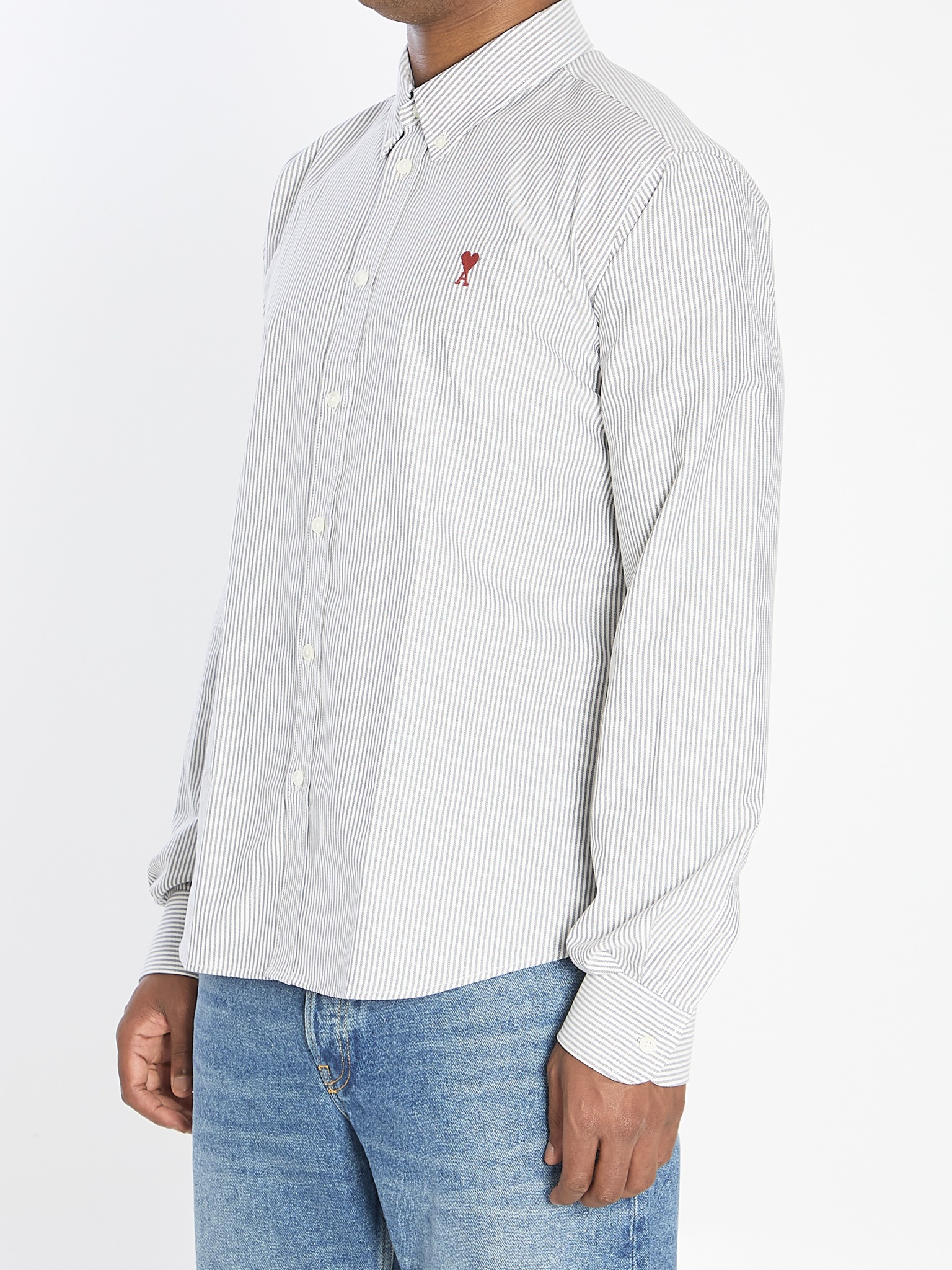 [Ami Paris] Shirts Long Sleeve FW26 BFUSH063_CO0087_039