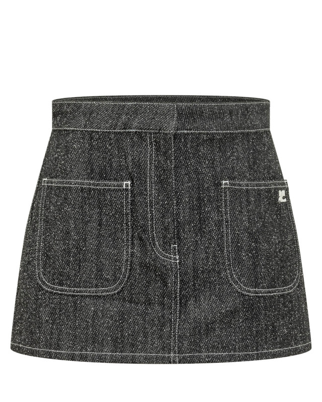 [Courreges] Mini skirt FW26 426DJU437DE0068 9901