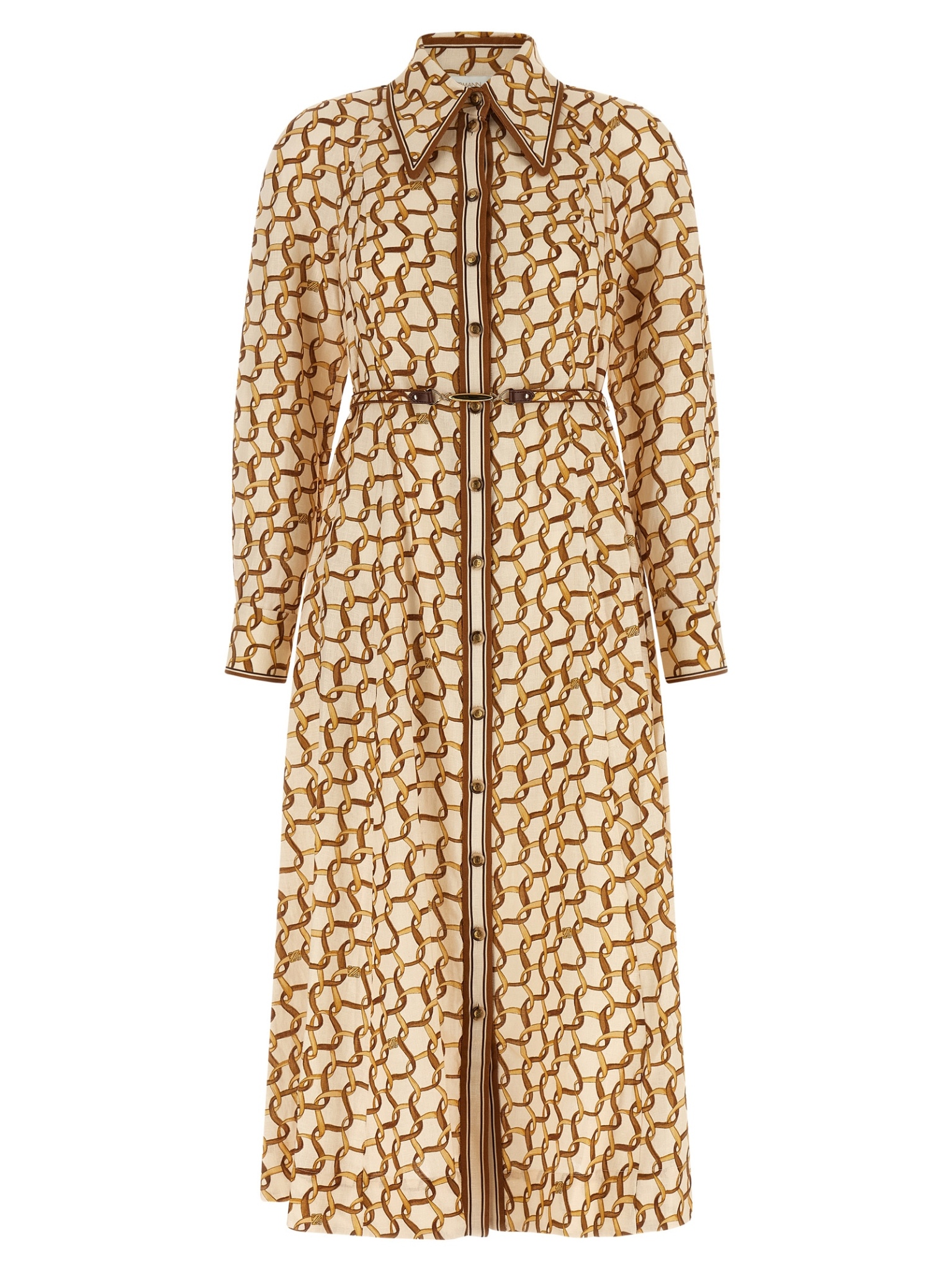 [Zimmermann] Long sleeve dress FW26 9706DF26RCRRIB