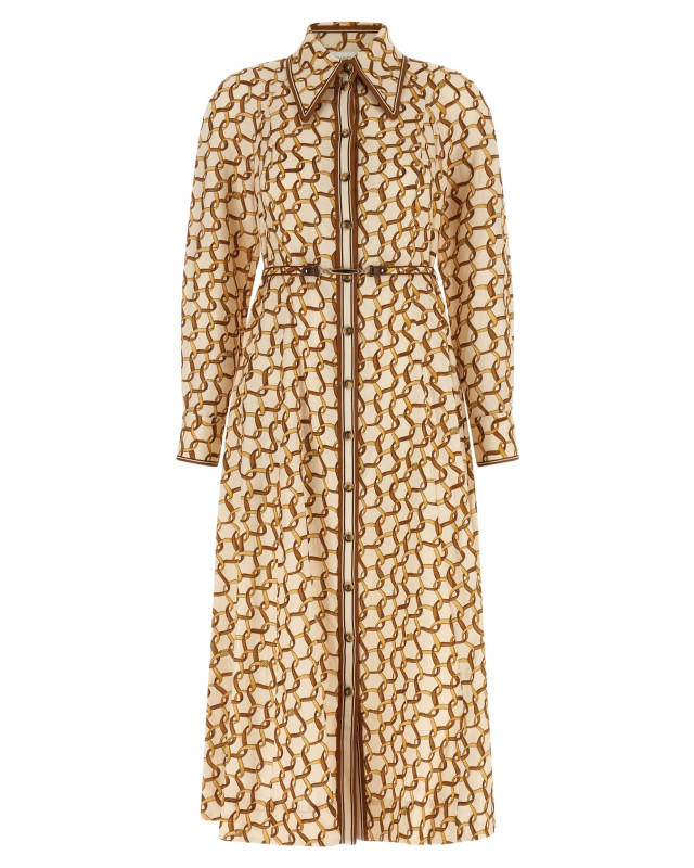 [Zimmermann] Long sleeve dress FW26 9706DF26RCRRIB