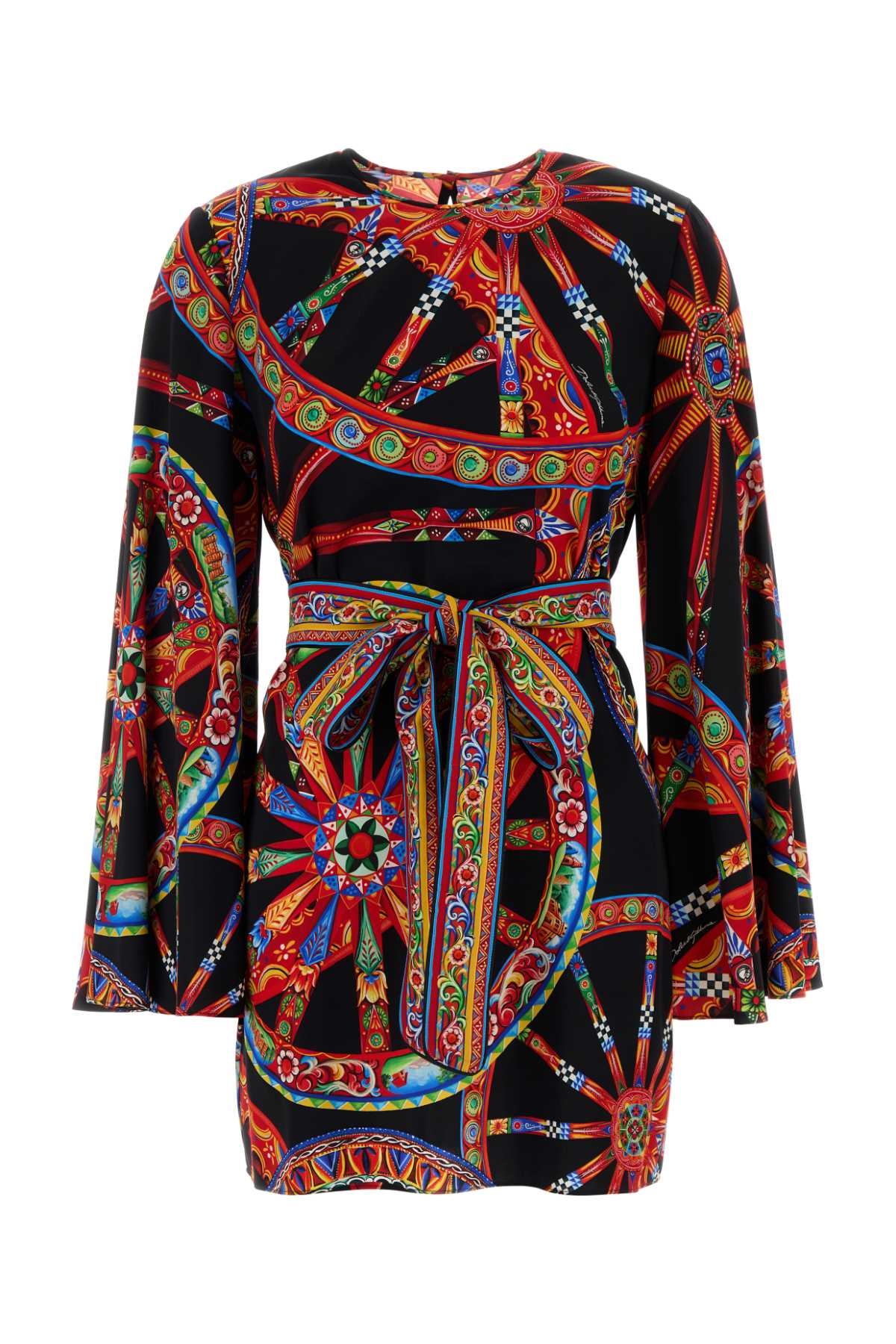 [Dolce & Gabbana] Long sleeve dress FW26 F623ATFSA9U HN6CL