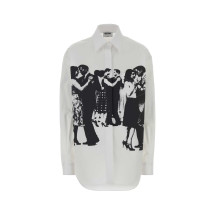 [Moschino] Shirts Long Sleeve FW26 262D02275436 1001